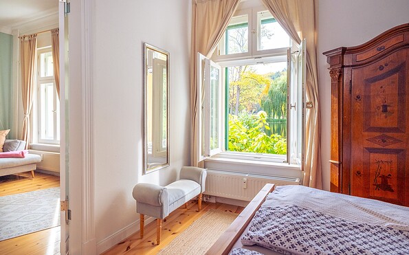 Schlafzimmer, Foto: Rüdiger Lautkien
