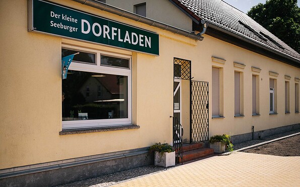 Der kleine Seeburger Dorfladen, Foto: Steven Ritzer, Lizenz: Tourismusverband Havelland e.V.