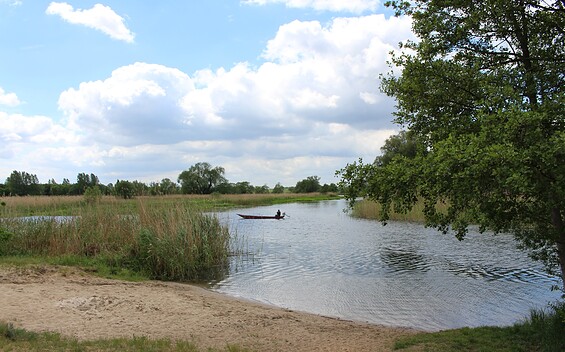 Naturbadestelle Mögelin, Foto: Claudia Hesse, Lizenz: Naturpark Westhavelland