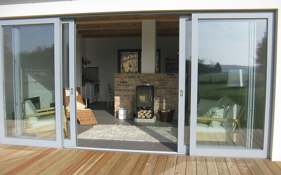 Ferienhaus mit Kamin, Foto: Clemens Bulau , Lizenz: Clemens Bulau