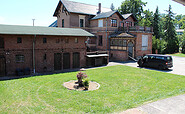 Villa Landidyll, Parkplatz, Foto: Helmkes Hof GbR, Lizenz: Helmkes Hof GbR