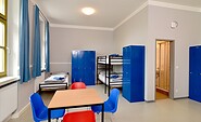 Hostel Guben, Zimmeransicht, Foto: MuT Guben, Foto: Kerstin Geilich, Lizenz: Mut