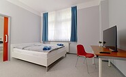 Hostel Guben, Zimmeransicht, Foto: MuT Guben, Foto: Kerstin Geilich, Lizenz: Mut