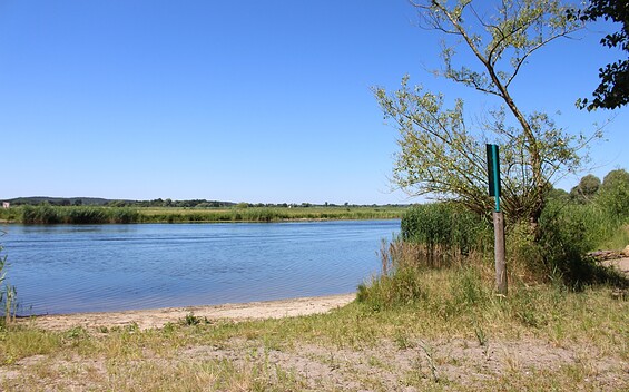 Kanurastplatz Premnitz, Foto: Claudia Hesse, Lizenz: Naturpark Westhavelland