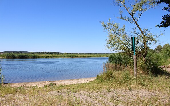 Kanurastplatz Premnitz, Foto: Claudia Hesse, Lizenz: Naturpark Westhavelland