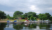 Kanurastplatz Strodehne, Foto: Tourismusverband Havelland e.V., Lizenz: Tourismusverband Havelland e.V.