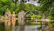 Rakotzbrücke in Kromlau, Foto: Peter Becker, Lizenz: Landkreis Spree-Neiße