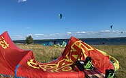Kitesurfen am Bärwalder See, Foto: Sascha Barwick, Lizenz: Sascha Barwick