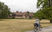 Schloss Cecilienhof im Neuen Garten in Potsdam, Foto: Sophie Soike, Lizenz: PMSG