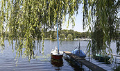 Blick auf den Schwielowsee in Caputh, Foto: André Stiebitz, Lizenz: Potsdam Marketing und Service GmbH