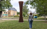 Spola von Herbert Mehler im Kunst- und Kulturquartier Schiffbauergasse Potsdam, Foto: Sophie Soike, Lizenz: Potsdam Marketing und Service GmbH