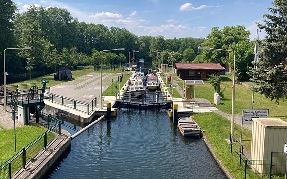Schleuse Wendisch Rietz, Foto: Tourismusverein Scharmützelsee e.V.