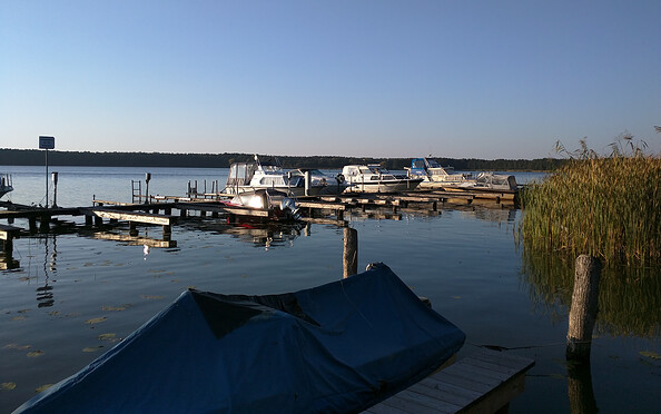 Gastliegeplatz am Campingverein Glower See e.V. in Glowe, Foto: Steffen Lelewel