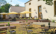 Restaurant LA FAMIGLIA Terrasse, Foto: Kerstin Geilich, Lizenz: MuT