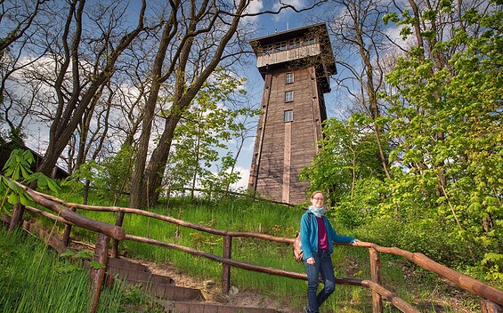 Aussichtsturm Woltersdorf Kranichsberg, Foto: Florian Läufer, Lizenz: Seenland Oder-Spree e.V.
