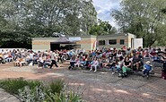 Blick auf die Inselbühne, Foto: Beatrix Fricke, Lizenz: Potsdamer Bürgerstiftung