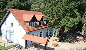 Waldhufe Aussenansicht von oben, Foto: Event-Gaststätte Waldhufe, Lizenz: Event-Gaststätte Waldhufe