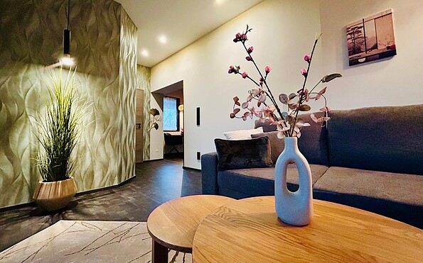 Hotel Reindahls-Deluxe Apartment-living space, Foto: Sarah Schmidt-Reindahl