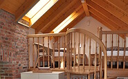 Sanddornhaus Schlafzimmer im Rüsterhof, Foto: Elke Melchert, Lizenz: Rüsterhof