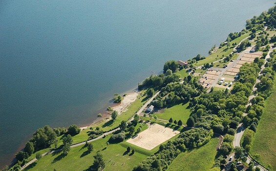 Seestrand Buchwalde - Luftbild, Foto: Andreas Schulz, Lizenz: Andreas Schulz
