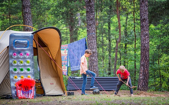Schervenzsee campsite, Foto: Florian Läufer, Lizenz: Seenland Oder-Spree
