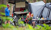 Camping im Seenland Oder-Spree, Foto: Florian Läufer, Lizenz: Seenland Oder-Spree