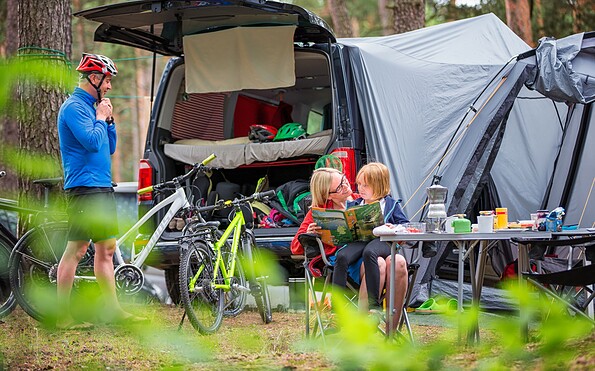 Camping im Seenland Oder-Spree, Foto: Florian Läufer, Lizenz: Seenland Oder-Spree