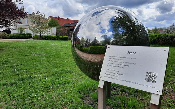 start of the Planet path of Müllrose, Foto: Annekatrin Schwaeger , Lizenz: Seenland Oder-Spree