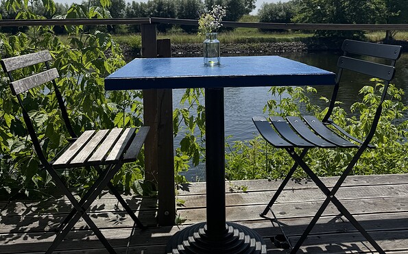Mit Aussicht auf den Kanal, Foto: Anna Boss