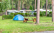 Zelten, Foto: S. Lindner, Lizenz: Tourismusverband Prignitz e.V.