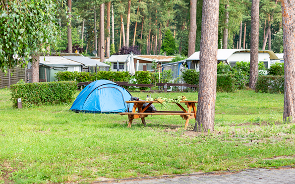 Zelten, Foto: S. Lindner, Lizenz: Tourismusverband Prignitz e.V.