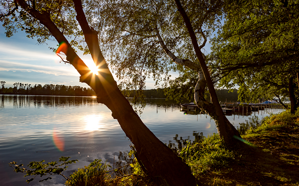 Blick auf den See, Foto: S. Lindner, Lizenz: Tourismusverband Prignitz e.V.