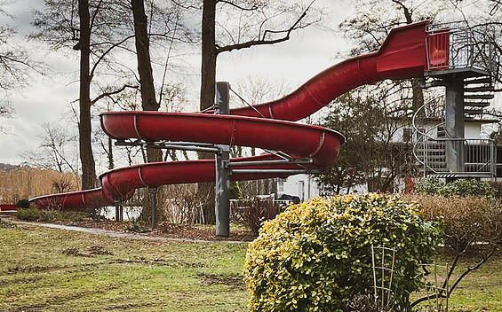 Neue Mühle beach - Slide, Foto: Juliane Frank, Lizenz: Tourismusverband Dahme-Seenland e.V.