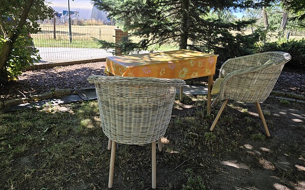 outdoor seating, Foto: Touristinformation Senftenberg, Lizenz: TV LSL e.V.