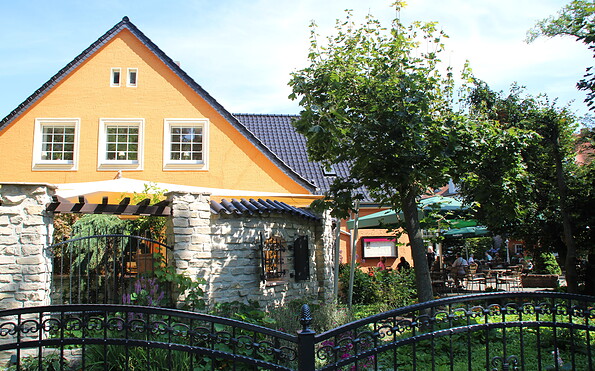 Restaurant und Café "Am Kleistpark", Foto: Sandra Ziesig, Lizenz: Seenland Oder-Spree e. V.