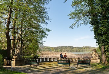 Brecht-Weigel-Haus, Garten, Foto: Florian Läufer, Lizenz: Seenland Oder-Spree