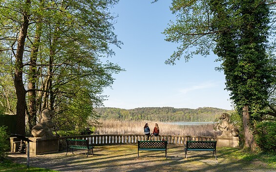 Brecht-Weigel House, garden, Foto: Florian Läufer, Lizenz: Seenland Oder-Spree