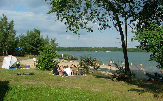 Strand am Grünewalder Lauch, Foto: TVEEL, Lizenz: TVEEL