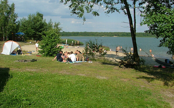 Strand am Grünewalder Lauch, Foto: TVEEL, Lizenz: TVEEL