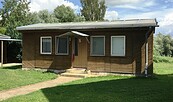 Bungalow am Seesportclub Schwedt e.V. Außenansicht, Foto: Ronald Schrader