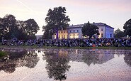 Schloss Neuhardenberg (manor house) at the event night of Neuhardenberg, Foto: Markus Bachmann