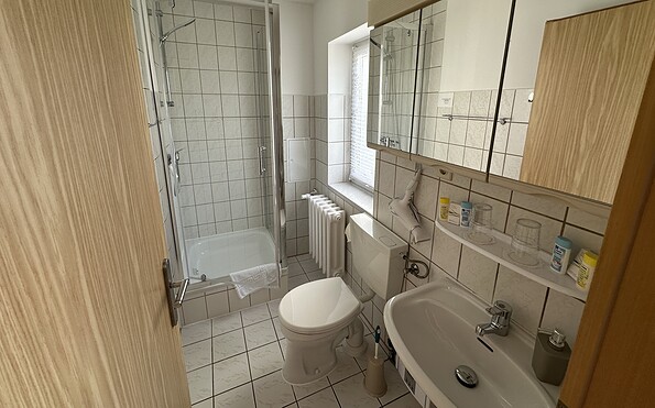 Badezimmer FeWo An der Schnelle, Foto: Alena Lampe