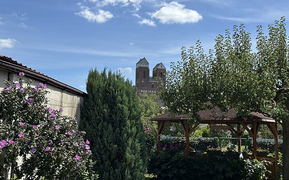 Blick auf die Marienkirche, Foto: Alena Lampe