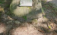 Gedenkstein Horst Siewert, Foto: Franziska Schwarz, Lizenz: Amt Joachimsthal