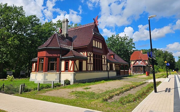 Bahngleise, Foto: Franziska Schwarz, Lizenz: Amt Joachimsthal