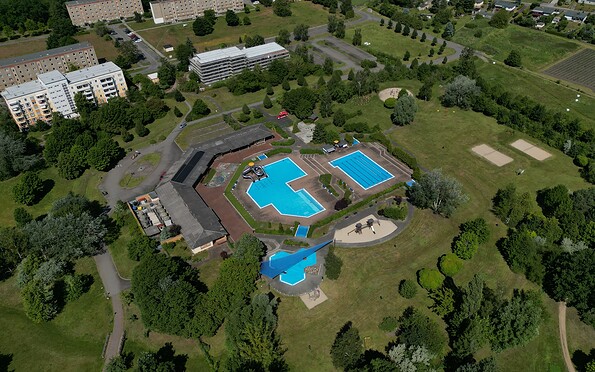 Freibad Freizeit und Erholungszentrum Großräschen, Foto: Stadt Großräschen, Lizenz: Stadt Großräschen