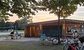 Strandbar Hubertus Beach, Foto: Touristinformation Senftenberg, Lizenz: Touristinformation Senftenberg