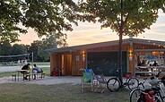 Strandbar Hubertus Beach, Foto: Touristinformation Senftenberg, Lizenz: Touristinformation Senftenberg