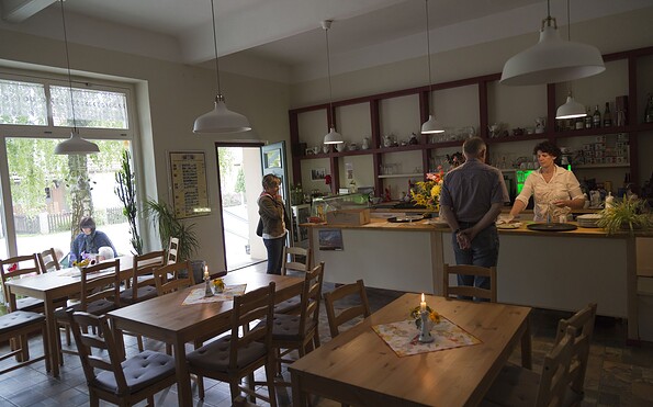 Kolonistenkaffee in Neulietzegöricke, Foto: TMB-Fotoarchiv/Steffen Lehmann