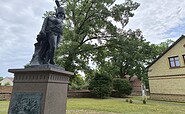 Zietendenkmal im Museumsgarten, Foto: SSp, Lizenz: Brandenburg-Preußen Museum